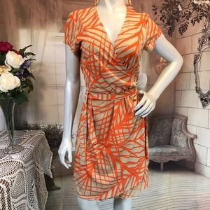 New! Emma & Michelle knit wrap dress Sz M